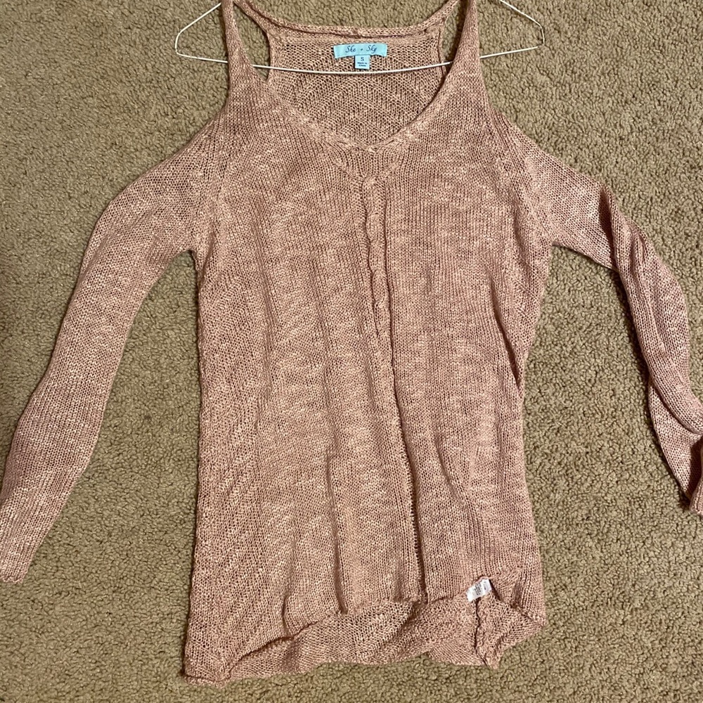 She + Sky Sweater